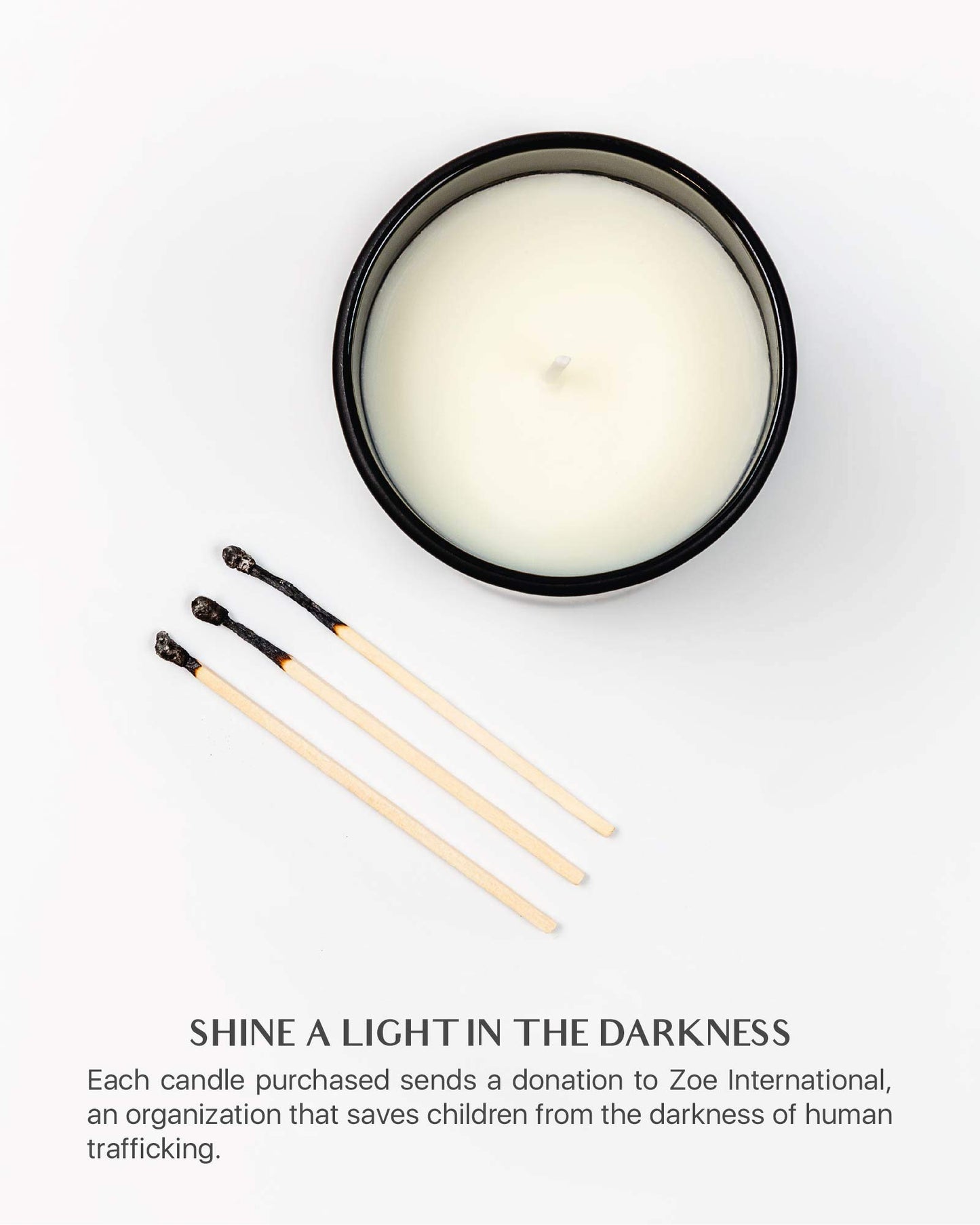 Santal Candle by Benevolence LA Candles | 14.5 oz| 3 Wick Natural Soy in Black Wax