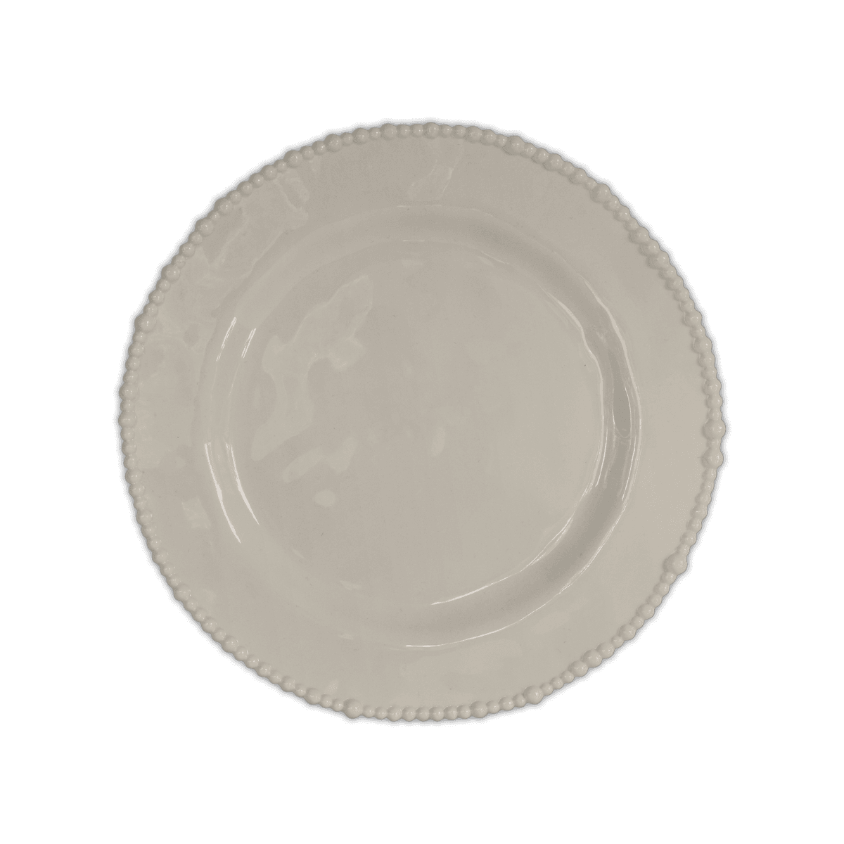 Outdoor Dessert Plates in Taupe [Set of 6] by Baci Milano