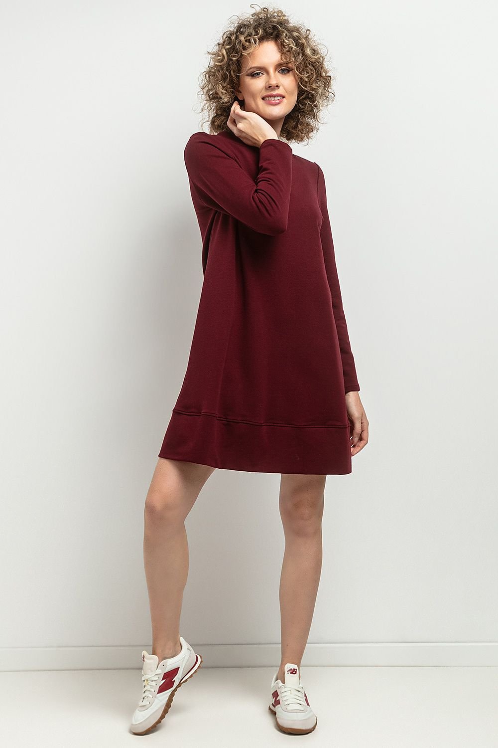 The Swing Sweatshirt Dress