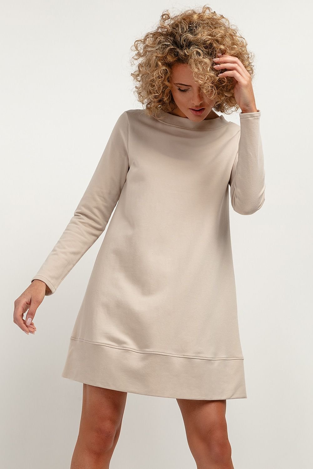 The Swing Sweatshirt Dress