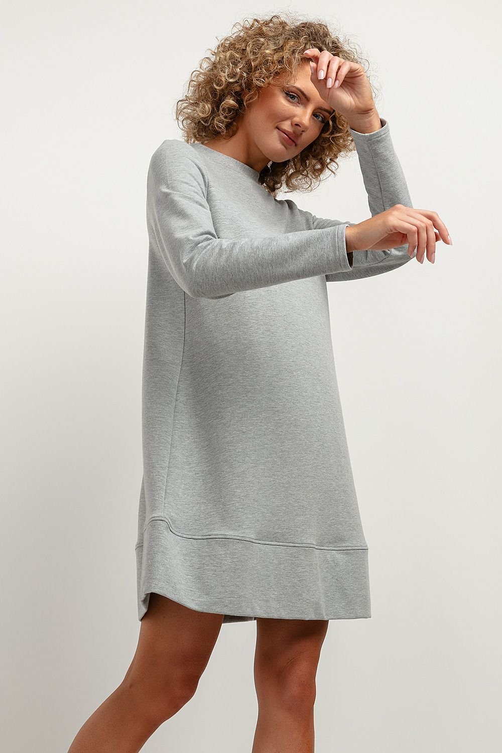 The Swing Sweatshirt Dress
