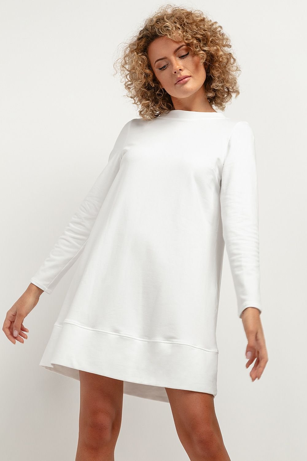 The Swing Sweatshirt Dress
