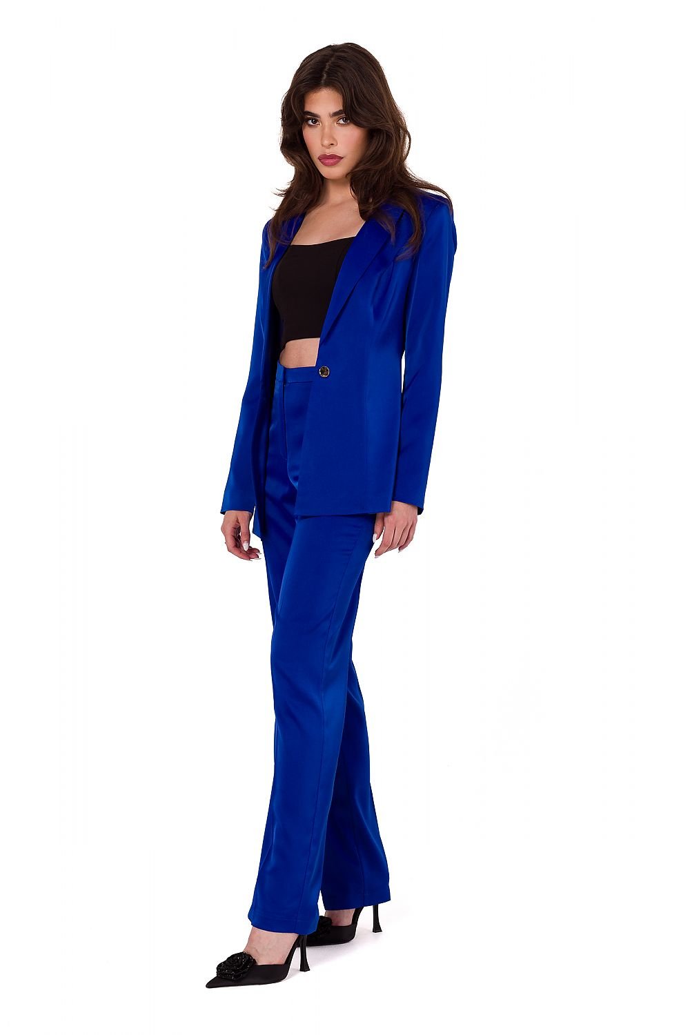 The Sexy Satin Suit Jacket